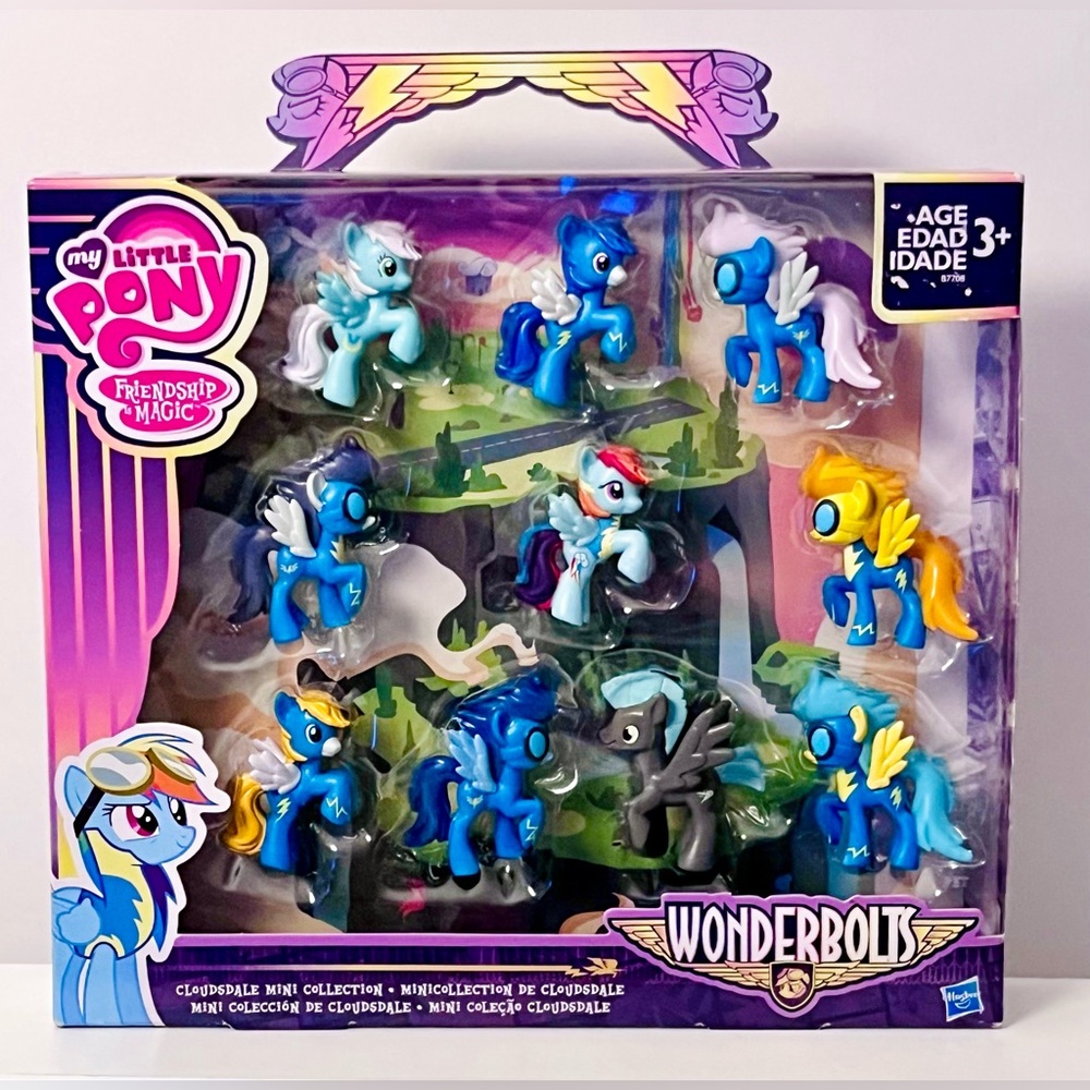 RARE My Little Pony Wonderbolts Collectible Set